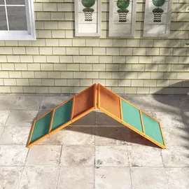 PawHut Agility-Wippe 173 x 59 x 66 cm Orange