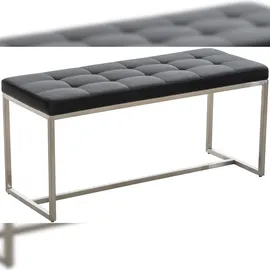 CLP Sitzbank Barci Kunstleder schwarz