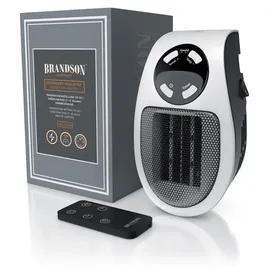 Brandson Heizlüfter 500 W Schwarz