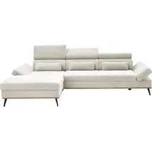 A.Z. Iwaniccy Ecksofa MESA, 299 x 188 cm - Mikrofaser Kopfteilverstellung