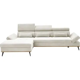 A.Z. Iwaniccy Ecksofa MESA, 299 x 188 cm - Mikrofaser Kopfteilverstellung