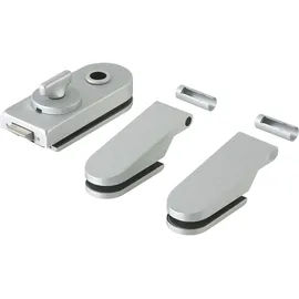 dorma glas Beschlagsgarnitur Studio Rondo - Aluminium silber eloxiert