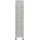 [en.casa] Schließfachschrank Stahl 180x38x45 cm Grau 5 Türen abschließbar