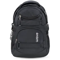 Rucksack Infinity Tasche Schulrucksack "Black" Kinder Ranzen