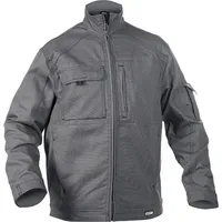 DASSY Tulsa Canvas Arbeitsjacke, zementgrau, Größe XL - zementgrau