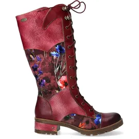 LAURA VITA Schnürstiefel Damen Rot 37