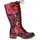 LAURA VITA Schnürstiefel Damen Rot 37
