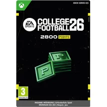 XBOX College Football 26: 2800 Points Download Code zum Sofortdownload
