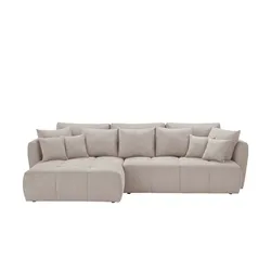 Ecksofa  Blix ¦ beige ¦ Maße (cm): B: 336 H: 96 T: 199