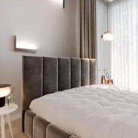 masseno Polsterbett TARANTO 140x200 cm, Schlafzimmer, Betten, Polsterbetten