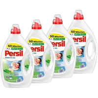 Persil Sensitive Gel Aloe Vera Flüssigwaschmittel für Allergiker & Babys 4x50 WL