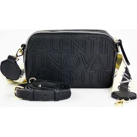 Valentino Pansy Umhängetasche Kunstleder Black
