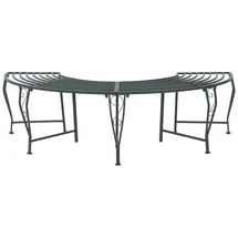 vidaXL Baumbank 160 x 80 x 44 cm Grau