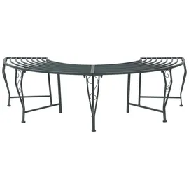 vidaXL Baumbank 160 x 80 x 44 cm Grau