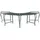 vidaXL Baumbank 160 x 80 x 44 cm Grau
