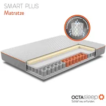 Octasleep Komfortschaummatratze Octasleep Smart Plus Matress, weiß