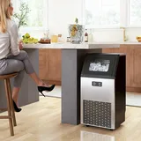 Homcom HOMCOM-Kommerzielle Eiswürfelmaschine-39cm x 37cm x 80cm
