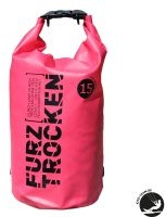 Kiteladen Dry Bag Trockensack 15 Liter pink