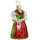 Inges Glas INGE-GLAS® Weihnachts-Anhänger rot grünes Weihnachtsdirndl