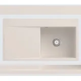 Villeroy & Boch Subway Style 50 flat rechts crema + Handbetätigung