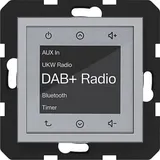 Hager Radio Touch titan matt