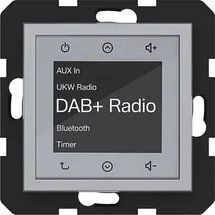 Hager Radio Touch titan matt