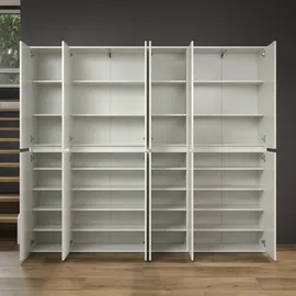 Home Affaire Novara Garderobenschrank 222x34x191 weiß