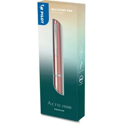 Pilot Kugelschreiber Acro 1000 1.0 M in Box coral gold