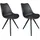 byLIVING Esszimmerstuhl KIRA 2er Set, schwarz, schwarz