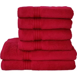 Dyckhoff Siena Waschhandschuh 16 x 21 cm granat