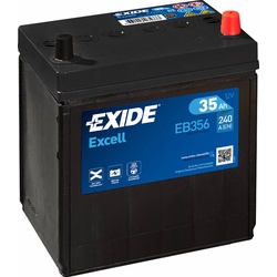 Exide EB356 Excell 12V 35Ah 240A Autobatterie