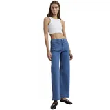 Mavi Damen Denim Pants Malibu Marine Wide Leg Jeans - 26W / 30L