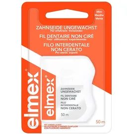 Elmex Zahnseide ungewachst mit Aminfluorid