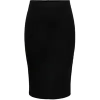Only Bleistiftrock Damen Schwarz 42