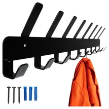 Iso Trade Rail Coat Hook Wall 18332 Kleiderbügel, Mehrfarbig, einzigartig