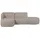 Woood Gartenecksofa Polyolefin-Stoff 2-Sitzer Beige
