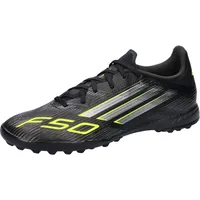 adidas F50 League TF Herren Core Black/Iron Metallic/Lucid Lemon 43 1/3