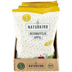 NATURKIND Bio Mini Reiswaffeln Apfel 35 g, 7er Pack