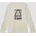 Langarm-Jersey-Shirt mit Frontprint beige 170/176