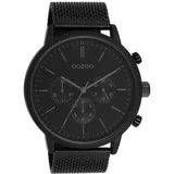 Oozoo Herren Armbanduhr Timepieces Analog Metall schwarz UOC11204