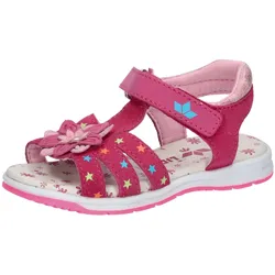 Sandale LICO "Sandale Manja V", Gr. 27, rosa, Leder, Schuhe