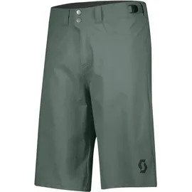 Scott Shorts Trail Flow with Pad tranquil green - M