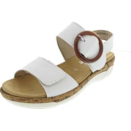 remonte Riemchensandalen Damen Weiß 37