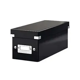 Leitz Click & Store WOW CD Aufbewahrungsbox 14,3 x 13,6 x 35,2 cm 1-tlg. schwarz