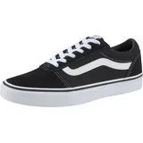 Suede/Canvas W black/white 39