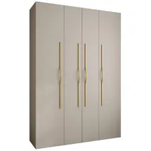 abiks möbel Drehtürenschrank COMO 170 x 245,5 x 40 cm Gold