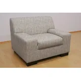 DOMO collection Sessel Norma Top Kunstleder 110 x 74 x 85 cm Beige