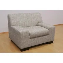 DOMO collection Sessel Norma Top Kunstleder 110 x 74 x 85 cm Beige