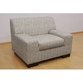 DOMO collection Sessel Norma Top Kunstleder 110 x 74 x 85 cm Beige