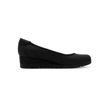 Jana Damen Ballerina Vegan 8-22361-46 Ballerinas, Black, 40 EU